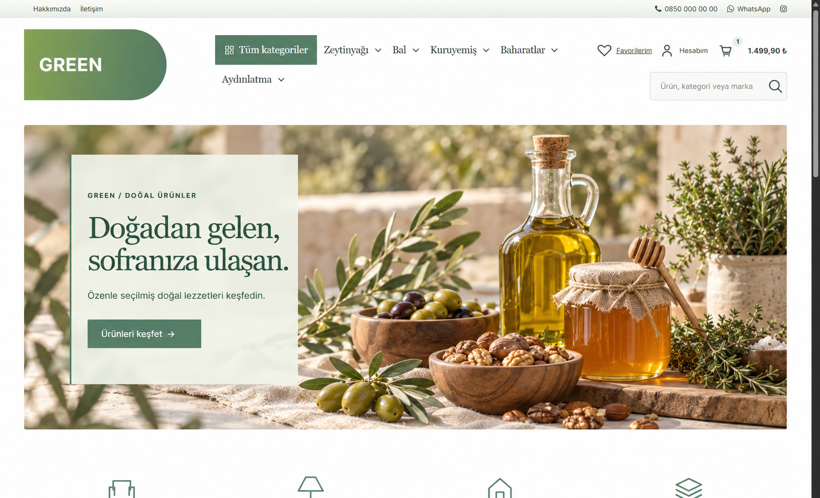 Green — Tasarım önizlemesi