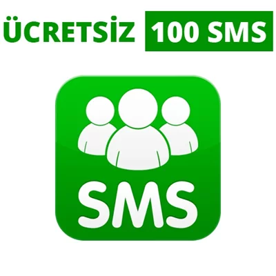 Ücretsiz 100 SMS Hediye